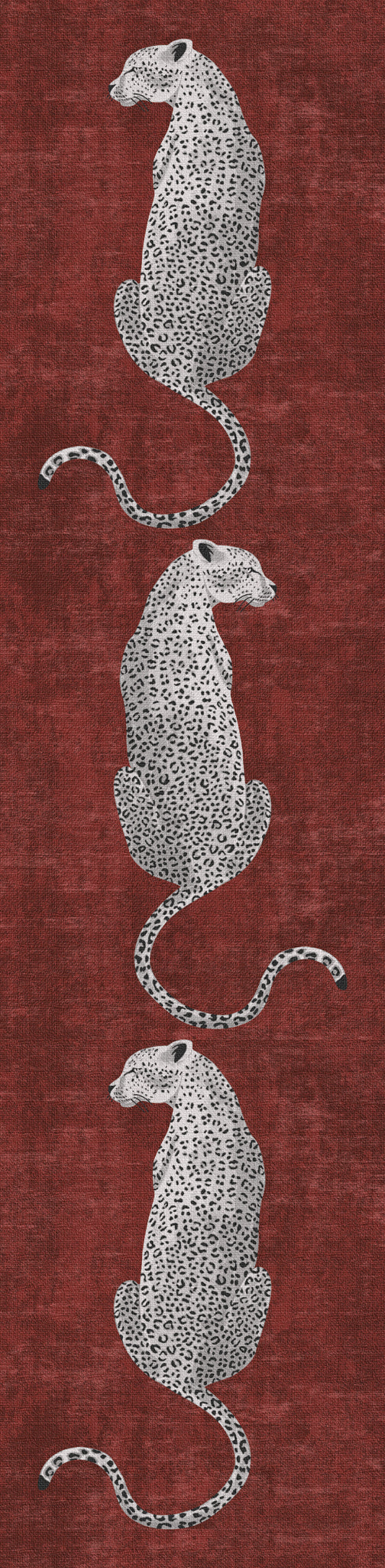 Sandy Alfombra con estampado de leopardo