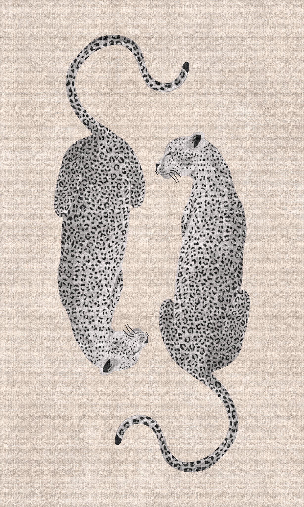 Sandy Schicker Leopardenmusterteppich