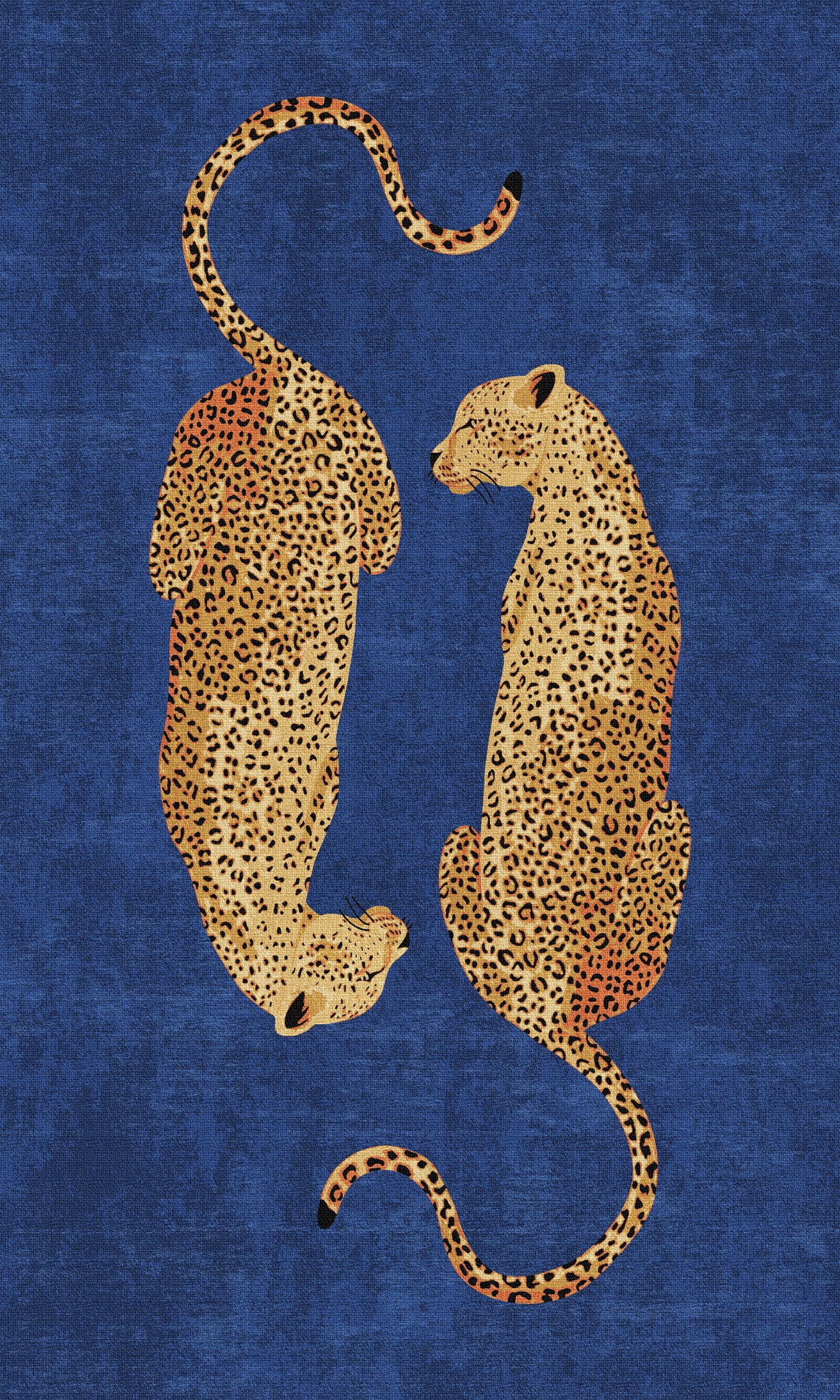 Sandy Schicker Leopardenmusterteppich