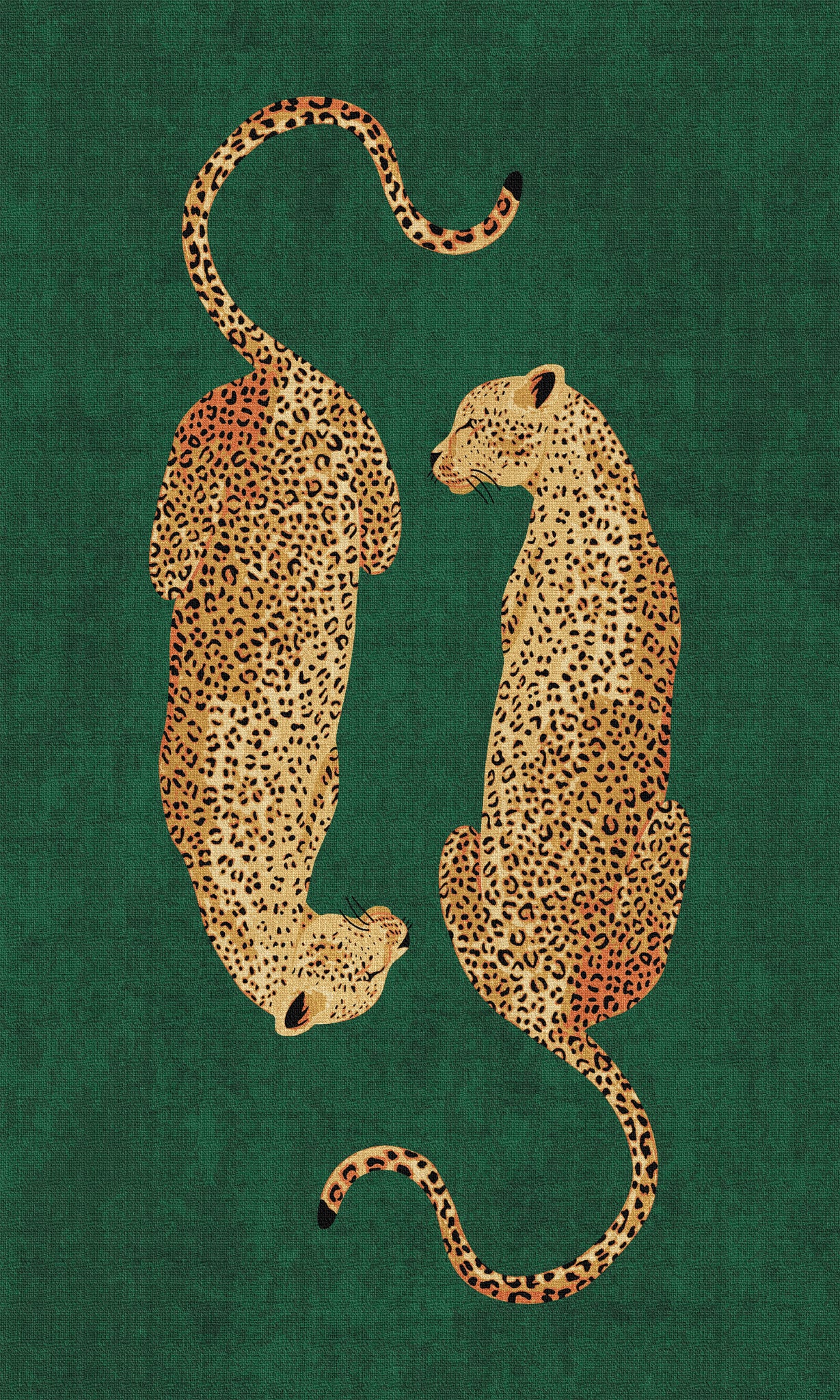 Sandy Schicker Leopardenmusterteppich