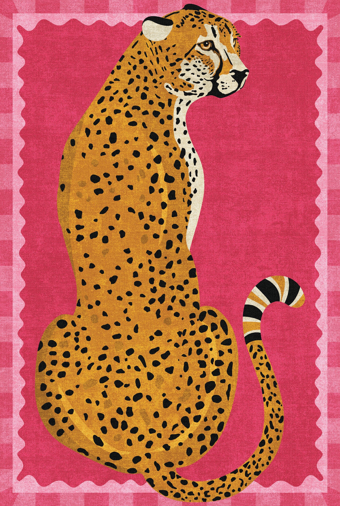 Piper Djärvt Cheetah-tryck