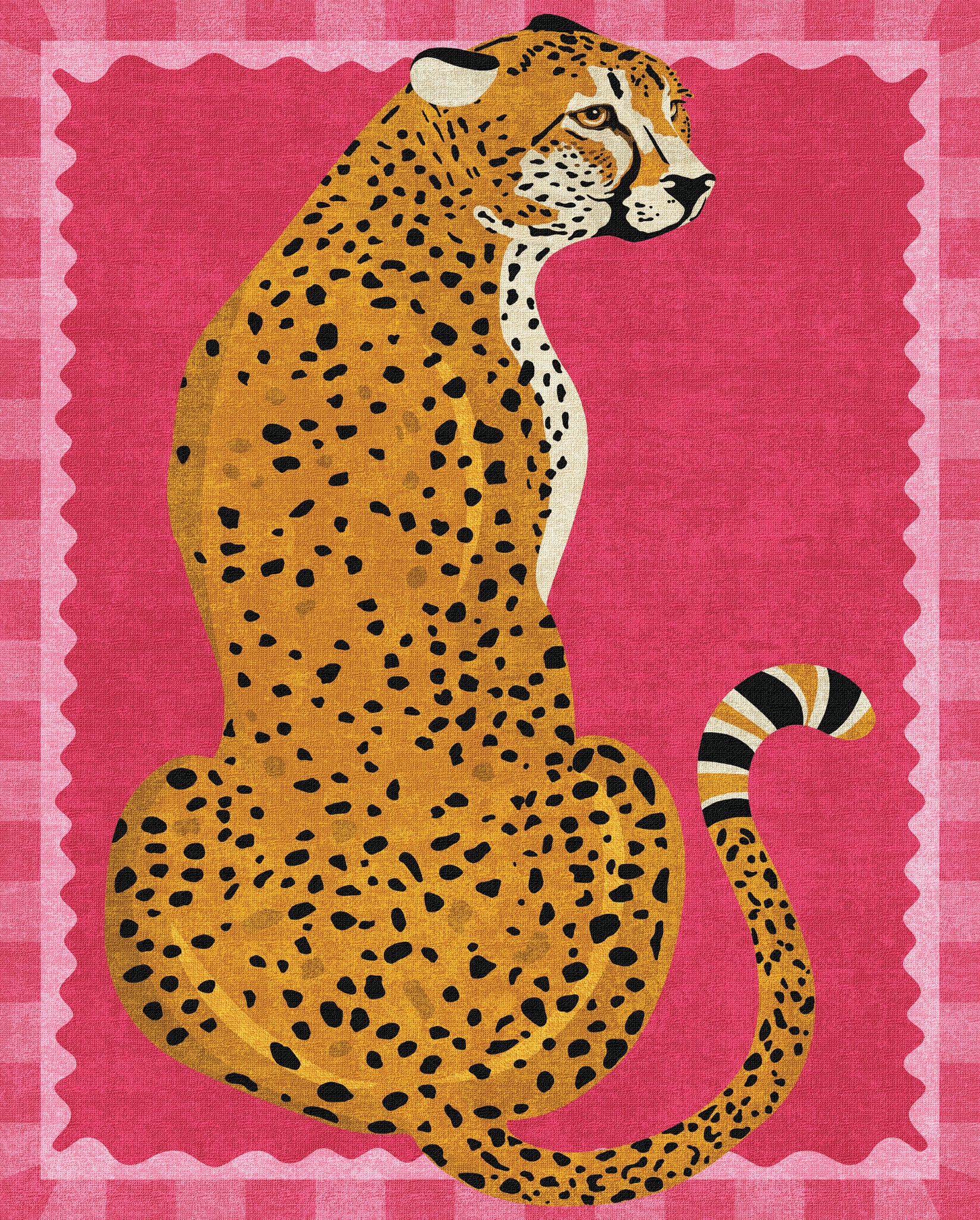 Piper Djärvt Cheetah-tryck