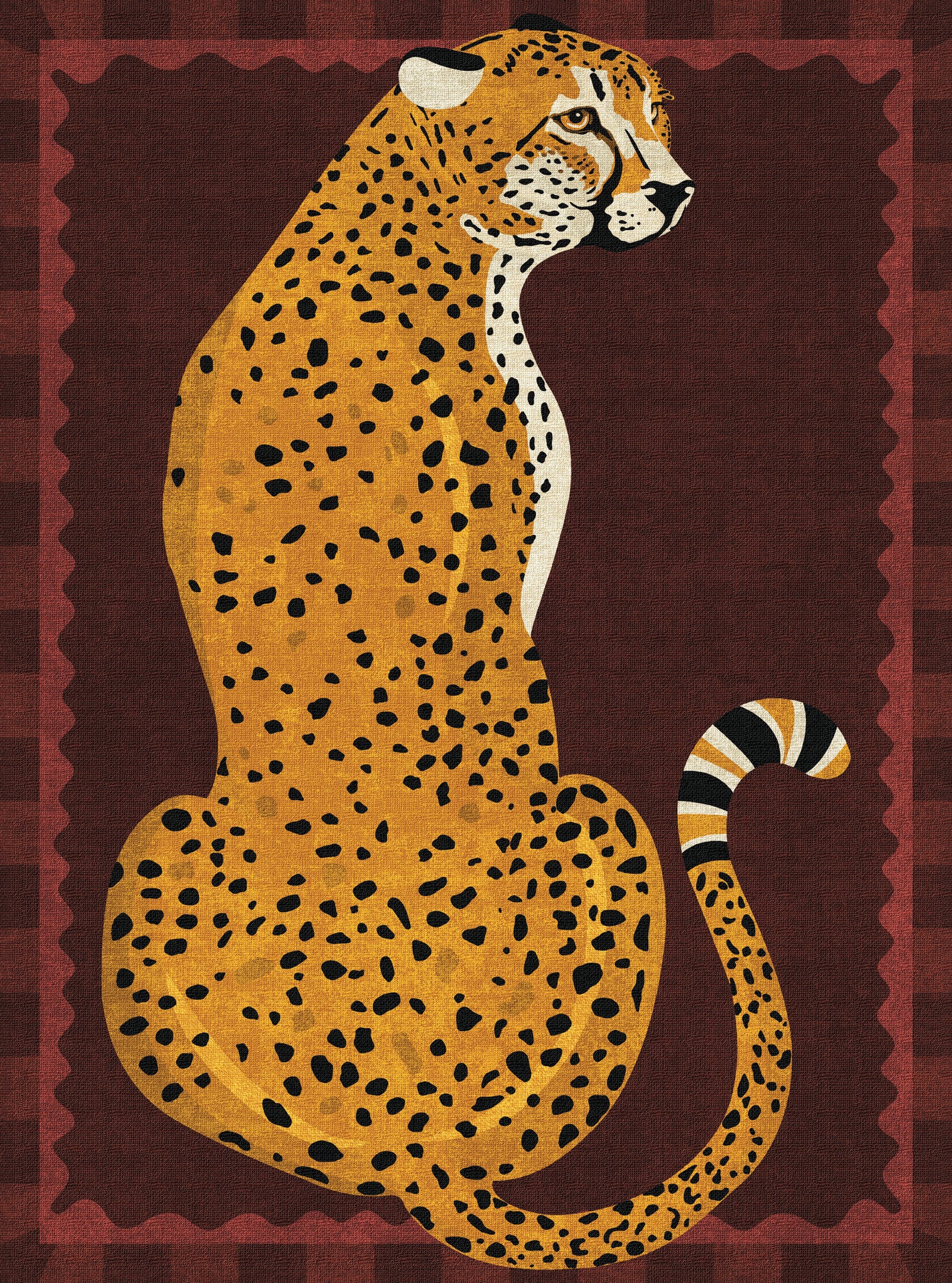 Piper Djärvt Cheetah-tryck