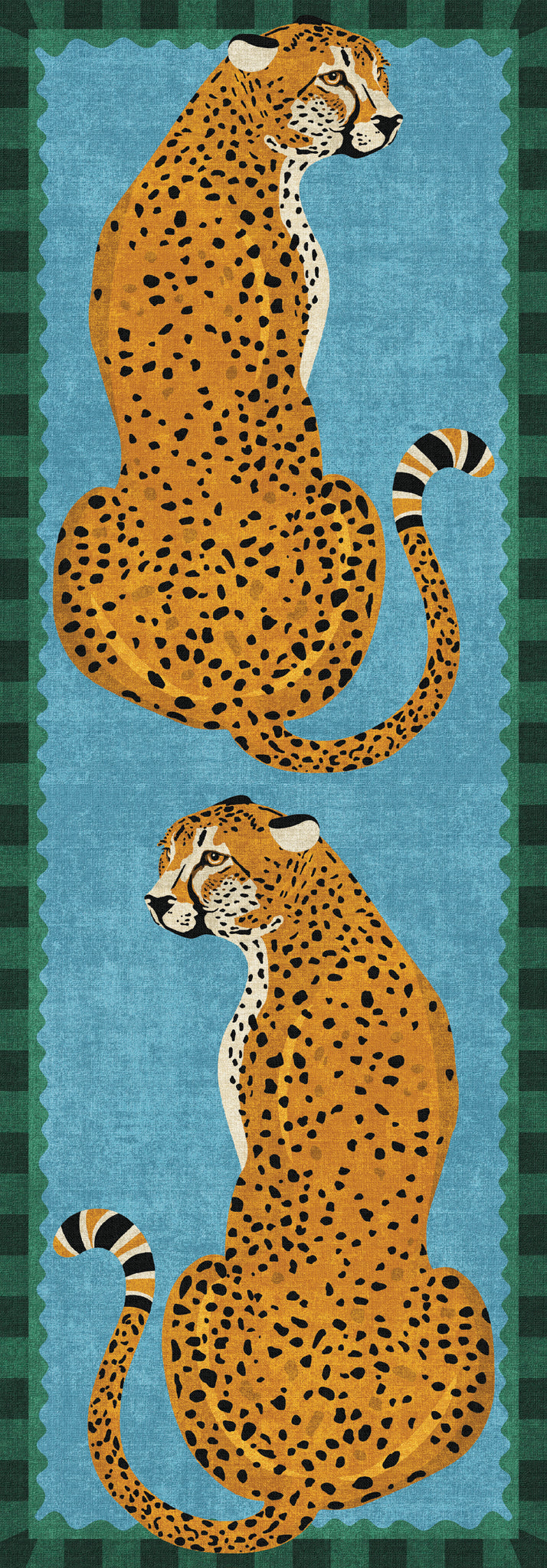 Piper Djärvt Cheetah-tryck