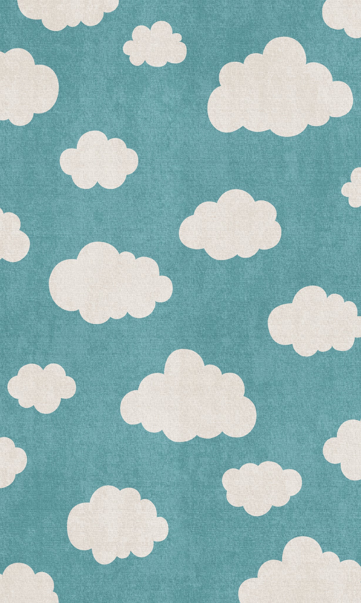 Abby Килим с нежен небесен десен