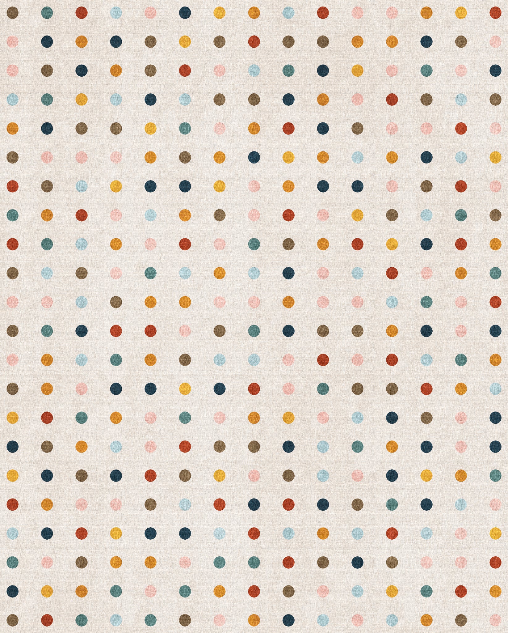 Demi Modern Polka Dot-matta