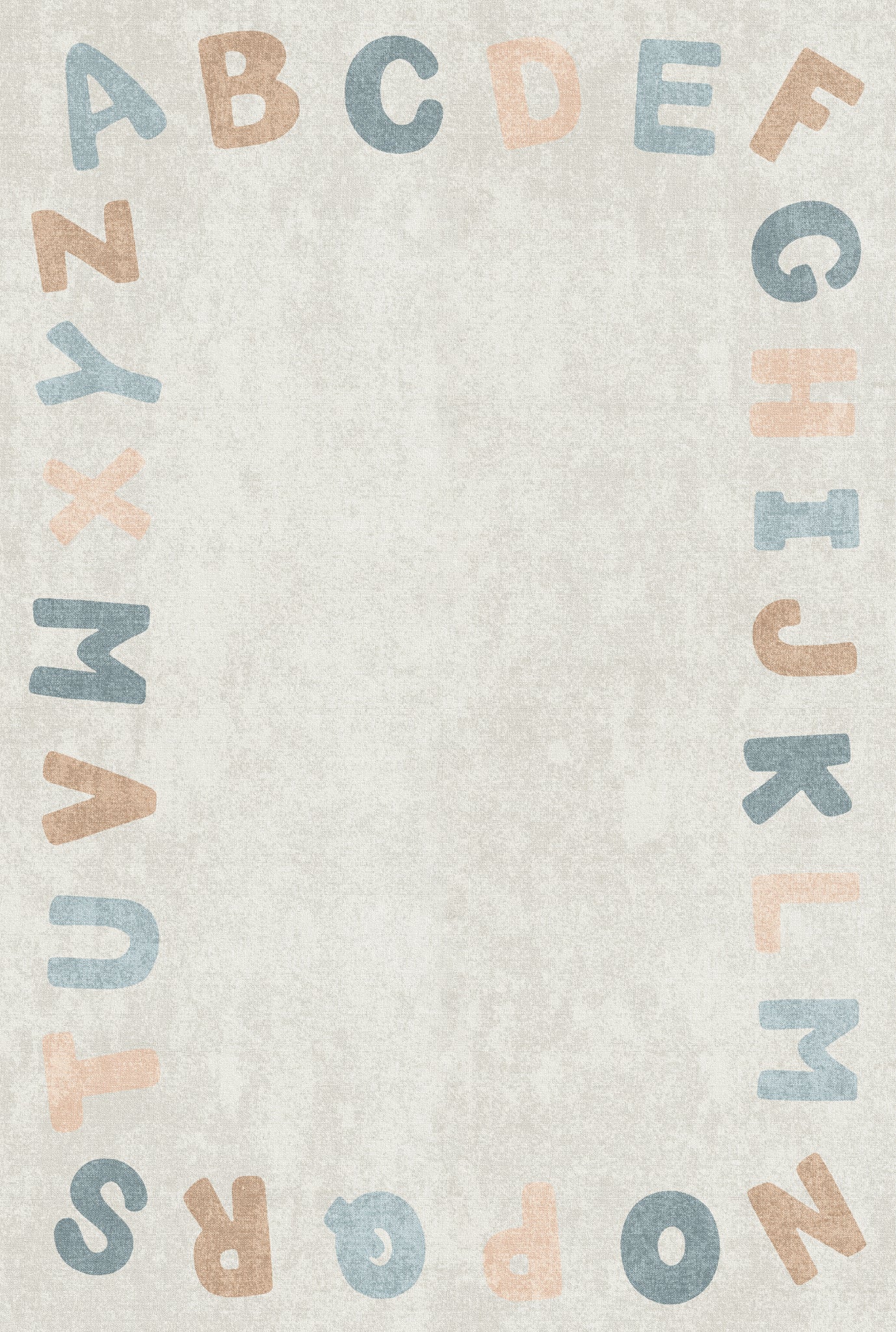 Izzy Χαλί με αλφάβητο στα σύνορα