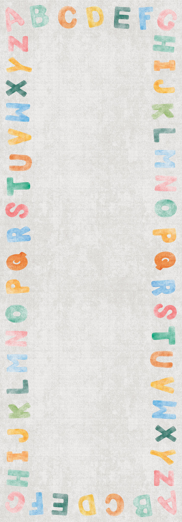 Izzy Alfabetet Border Matta