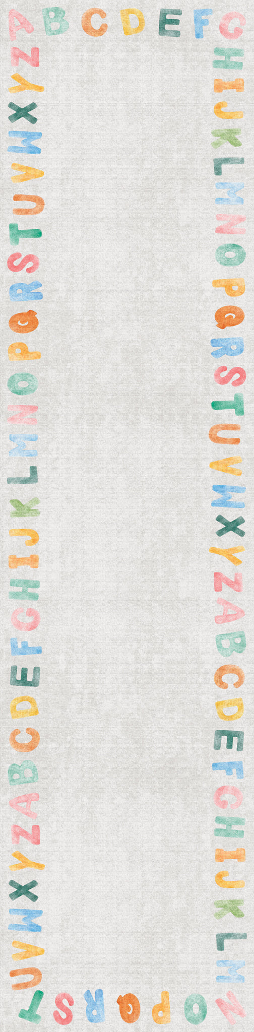 Izzy Χαλί με αλφάβητο στα σύνορα