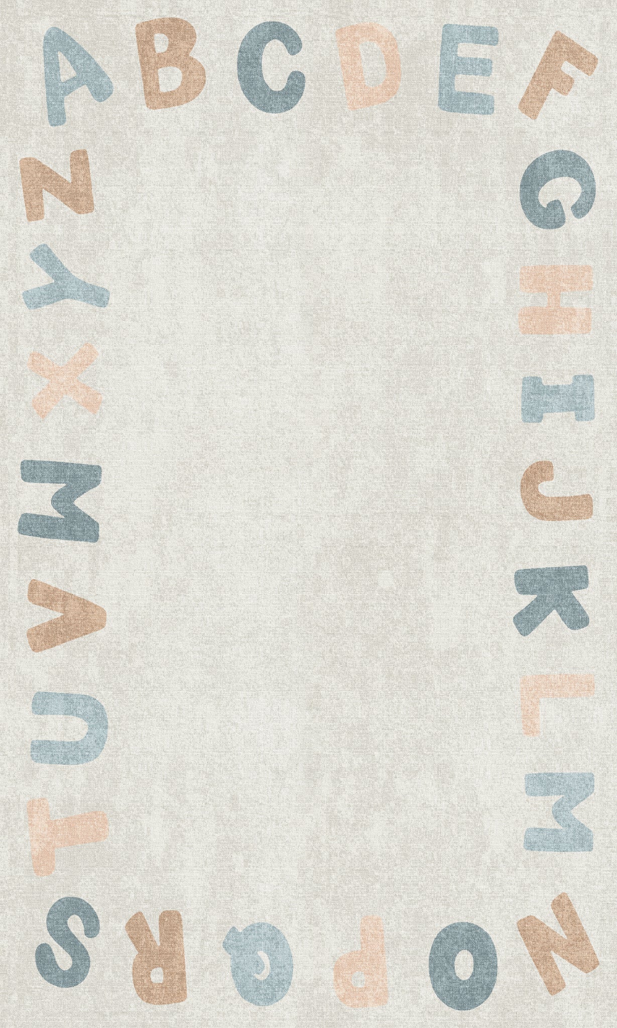 Izzy Χαλί με αλφάβητο στα σύνορα