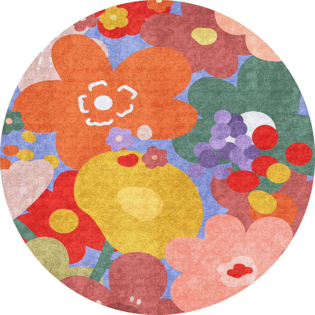 Lou Vibrant Bloom Rug