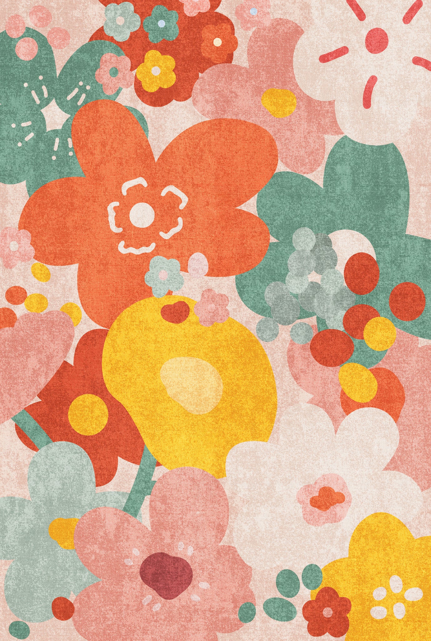 Fabi Vibrant Bloom Matta