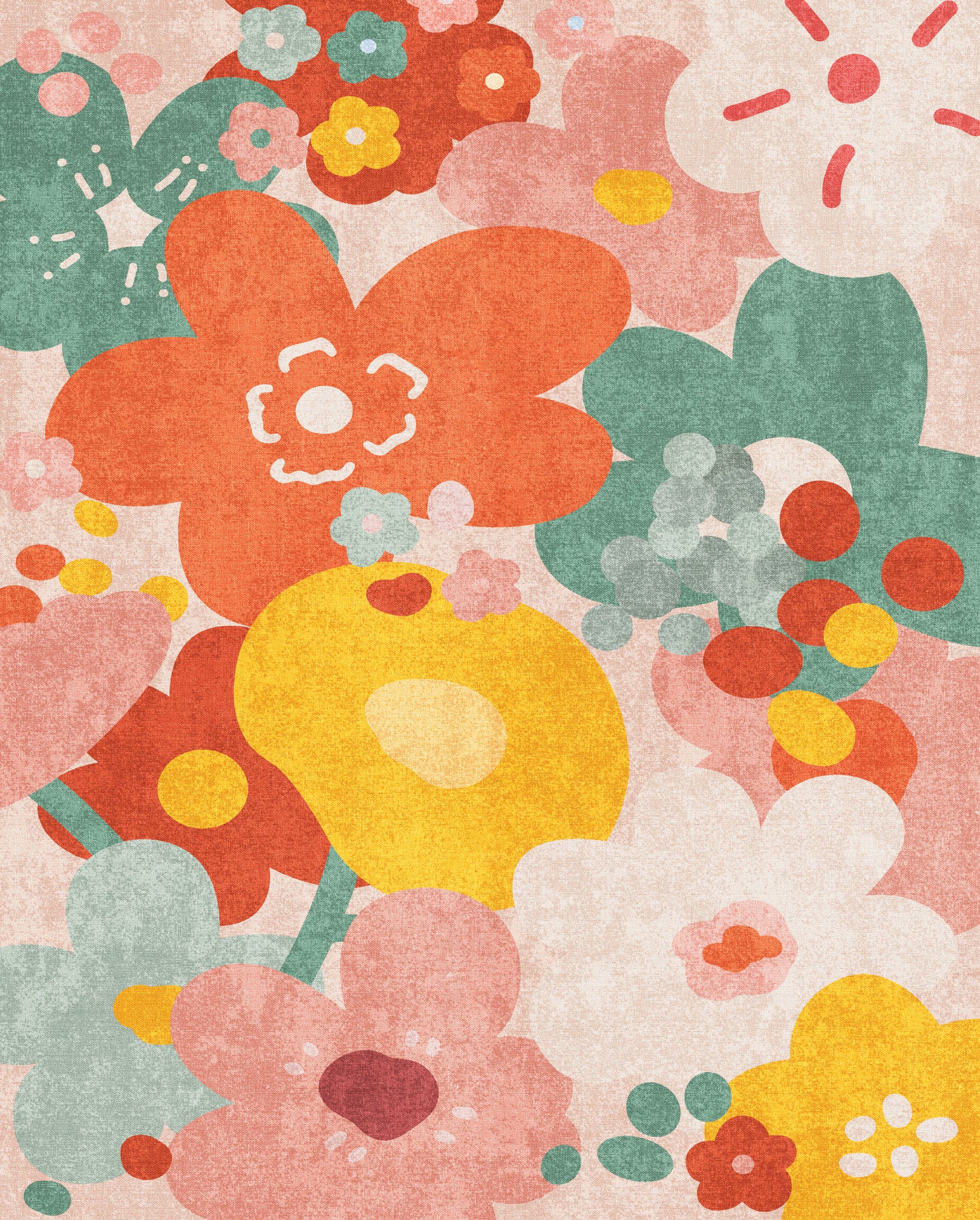 Fabi Vibrant Bloom Matta