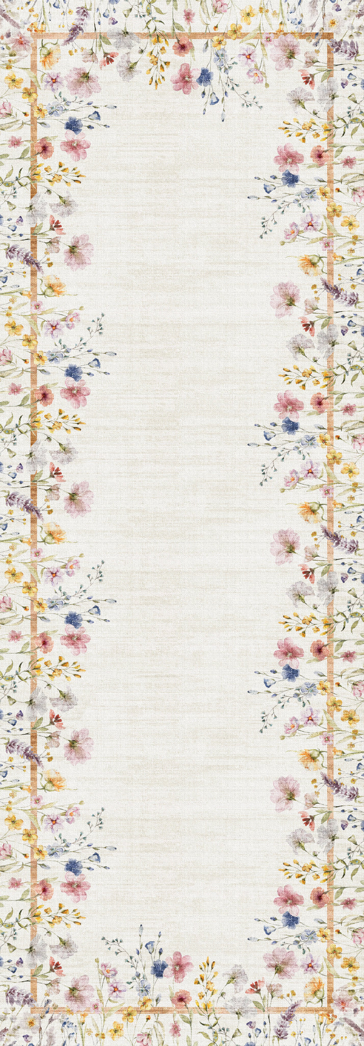 Anna Botanisk matta med ram