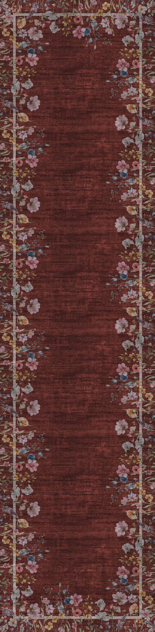 Anna Botanisk matta med ram