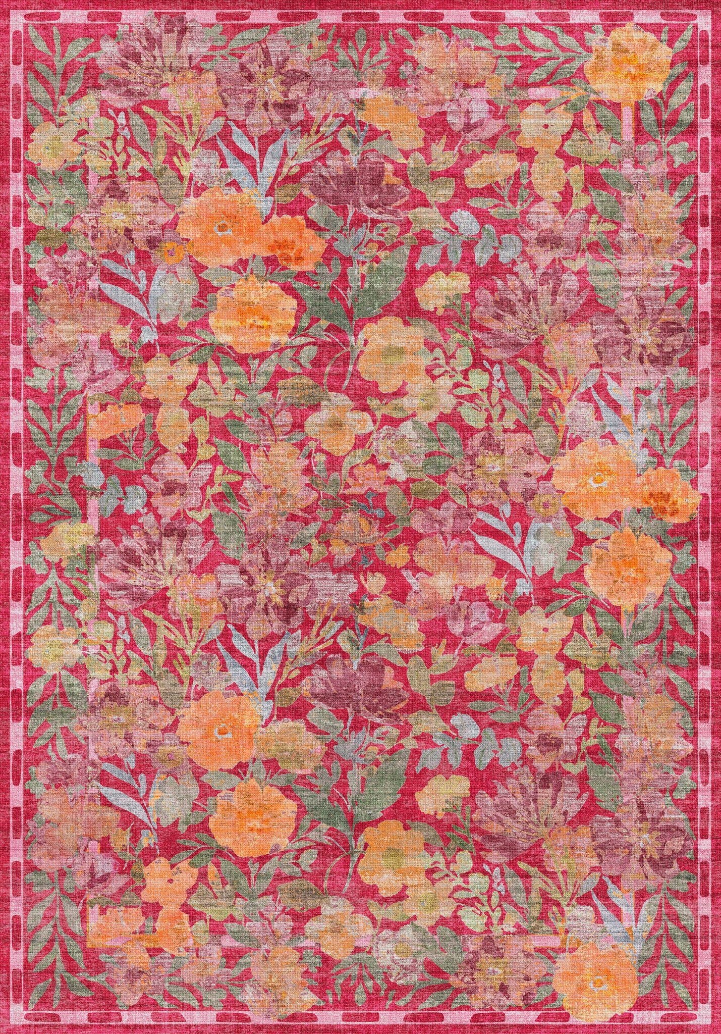 Rosie Dywanik Botanical Bloom