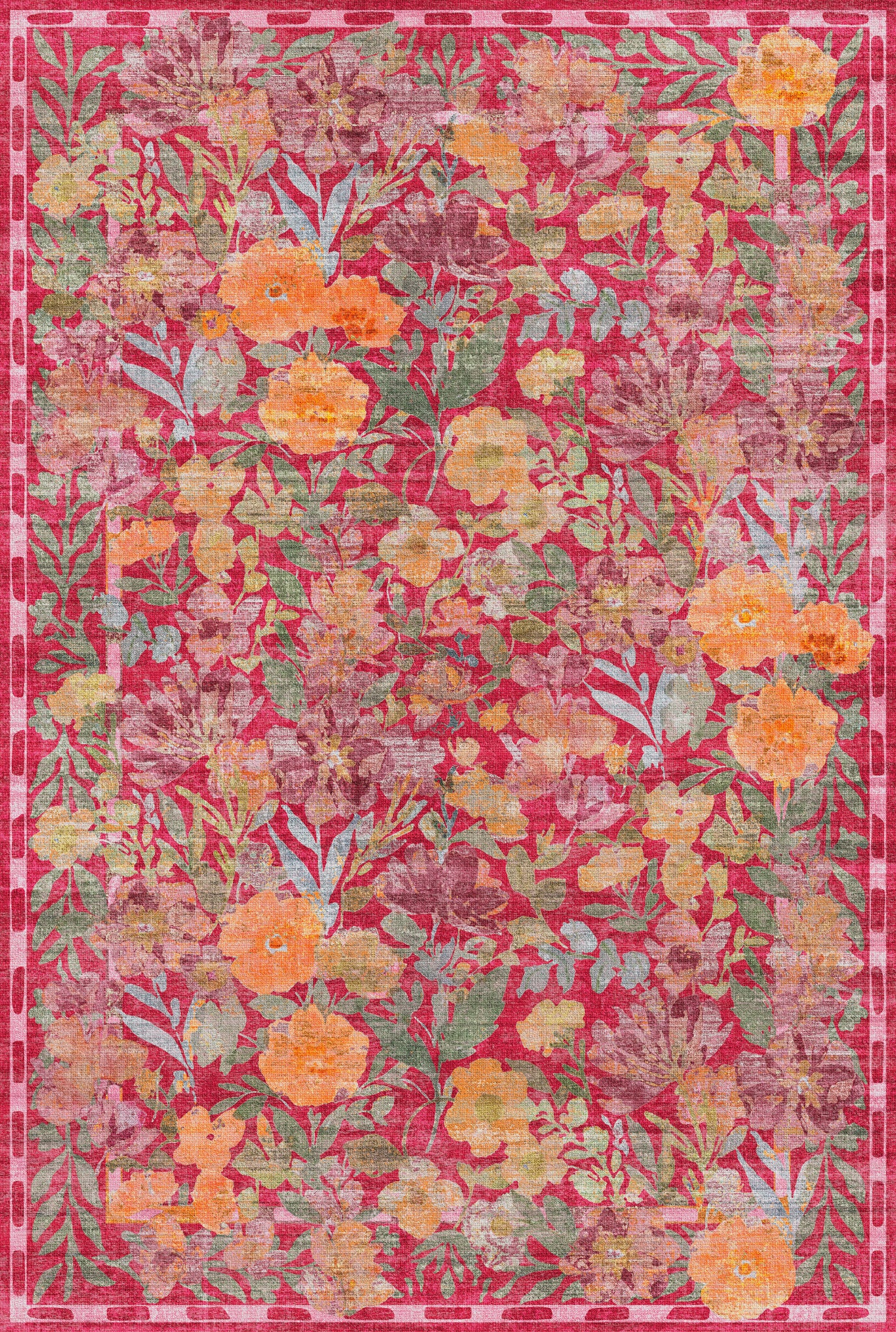 Rosie Dywanik Botanical Bloom