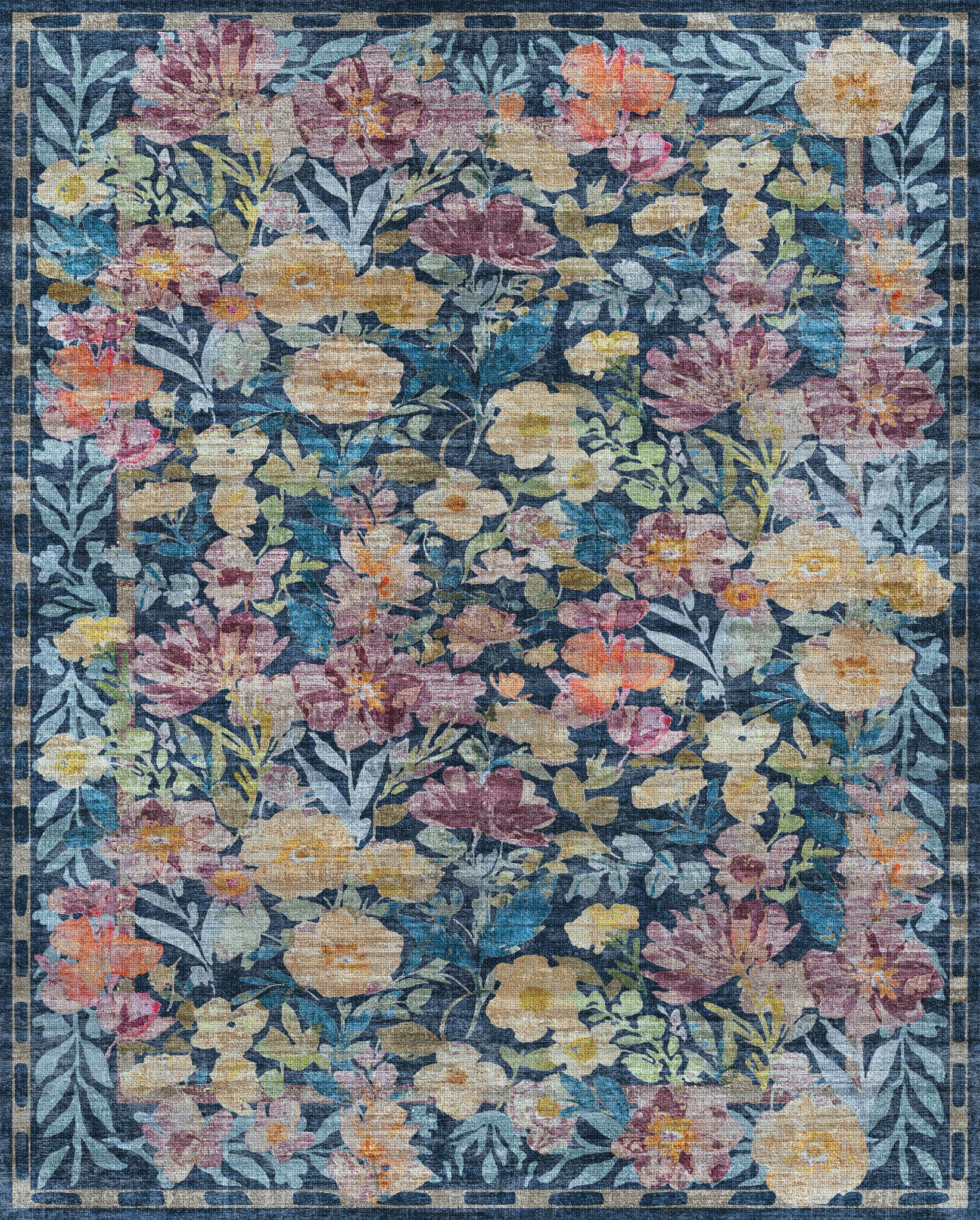 Rosie Dywanik Botanical Bloom