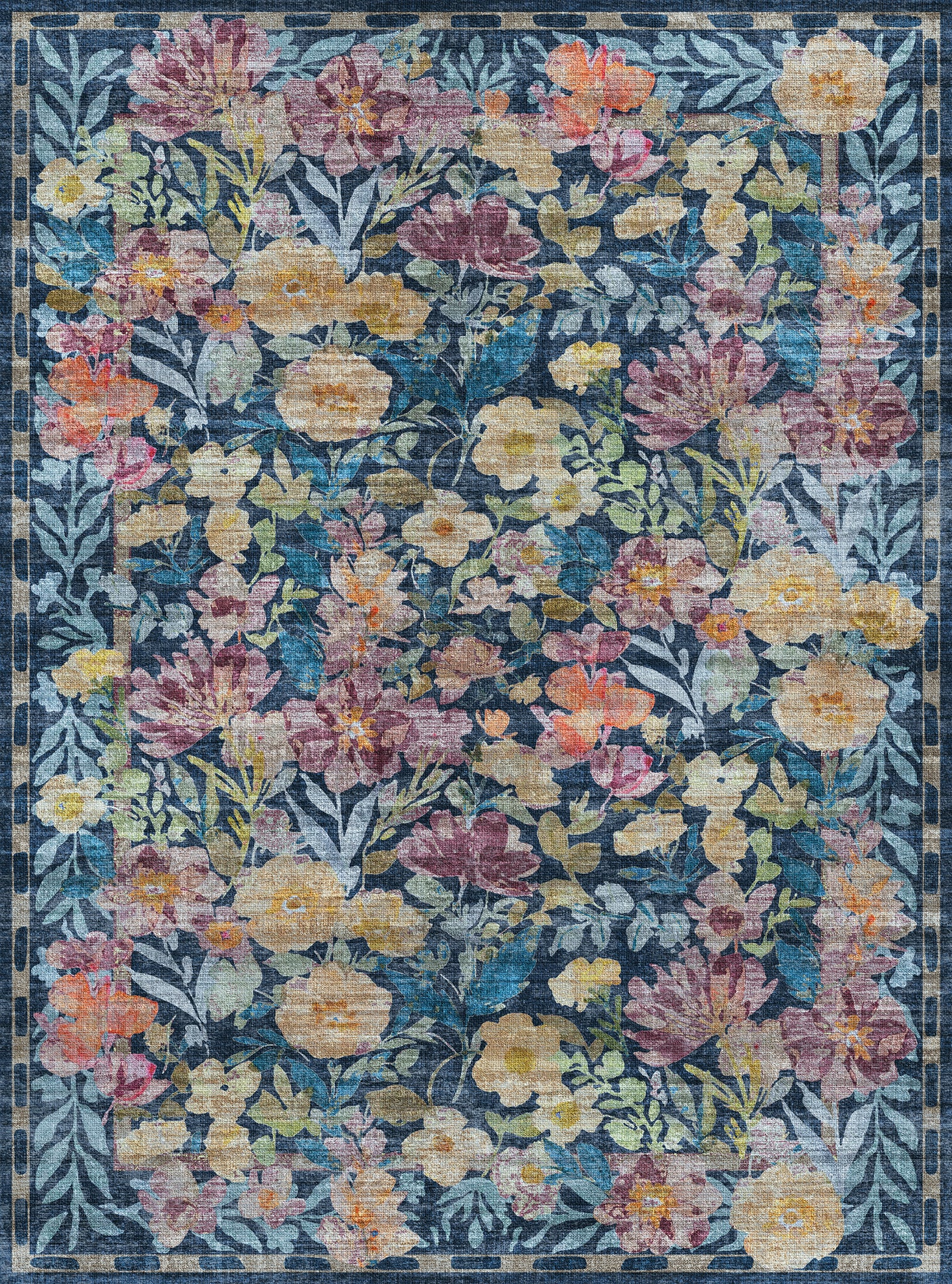 Rosie Dywanik Botanical Bloom