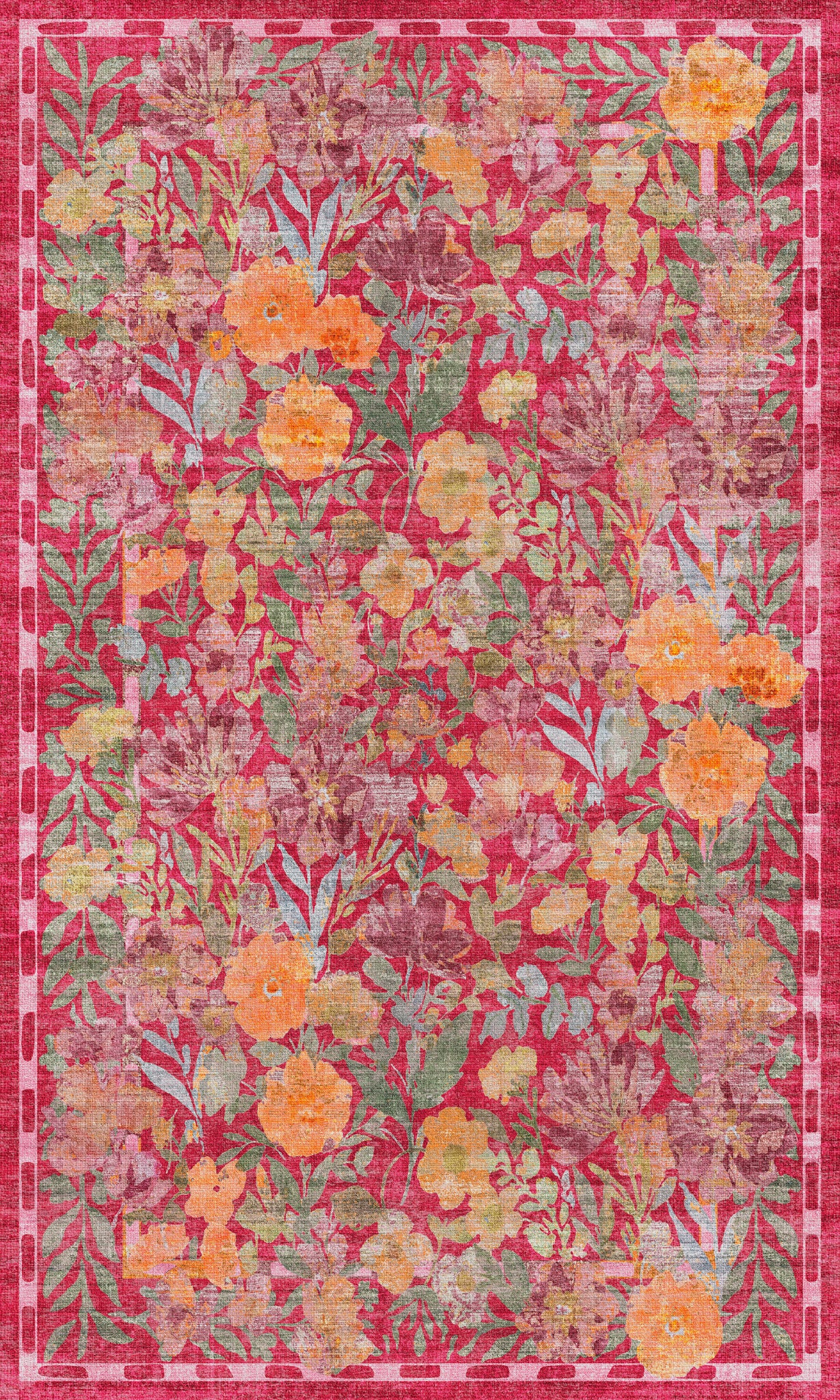 Rosie Dywanik Botanical Bloom