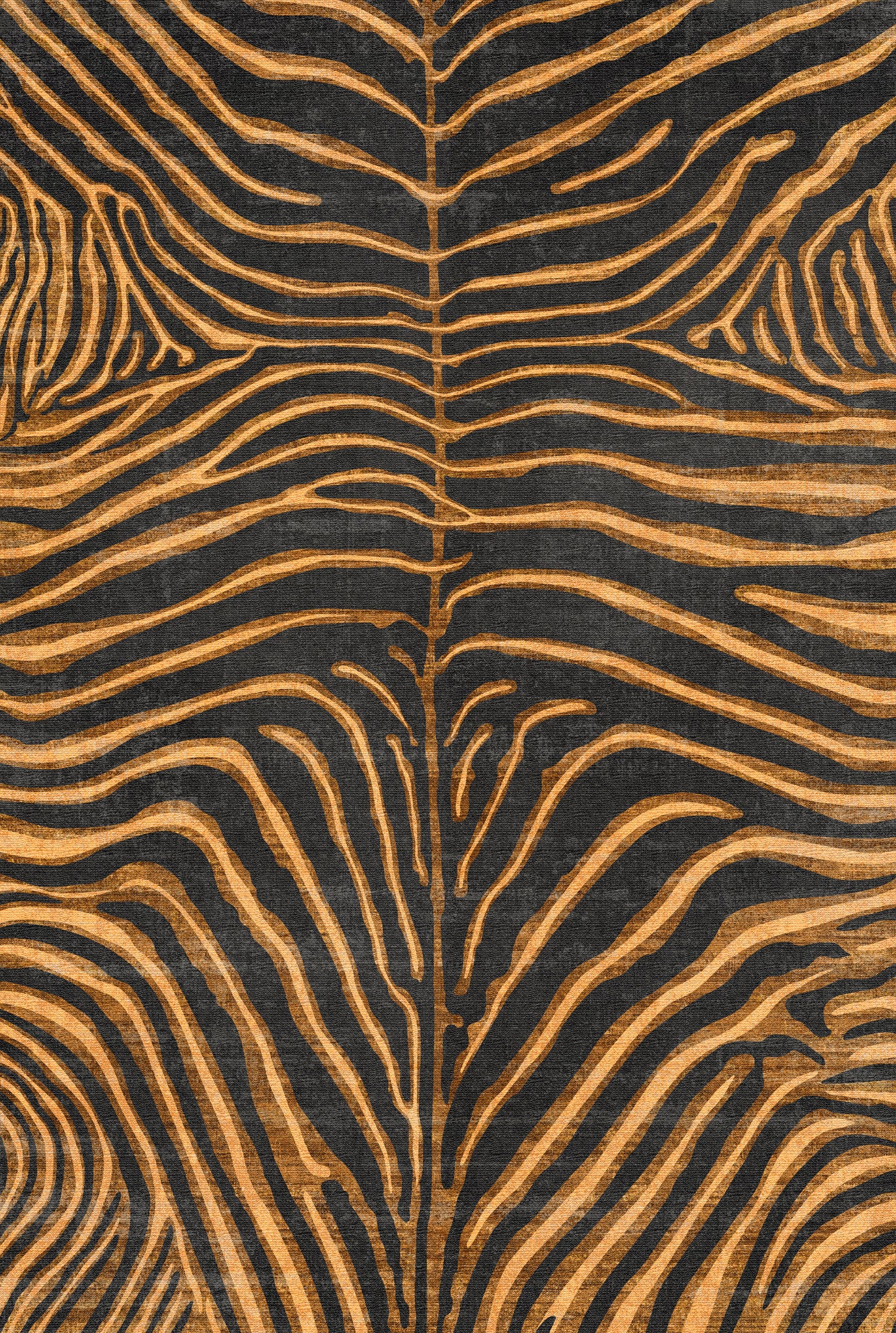 Lira Konstnärlig matta Zebra