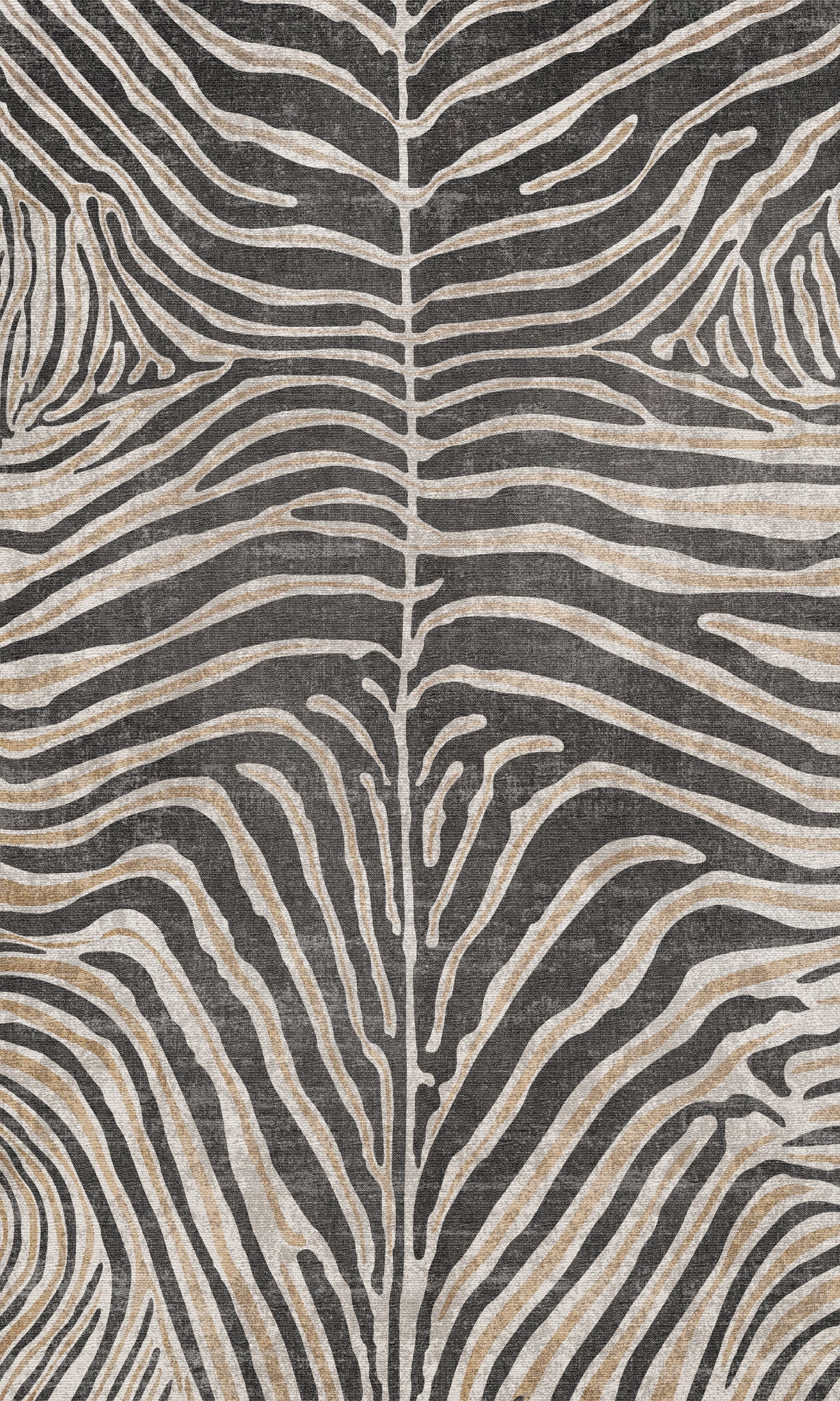 Lira Konstnärlig matta Zebra