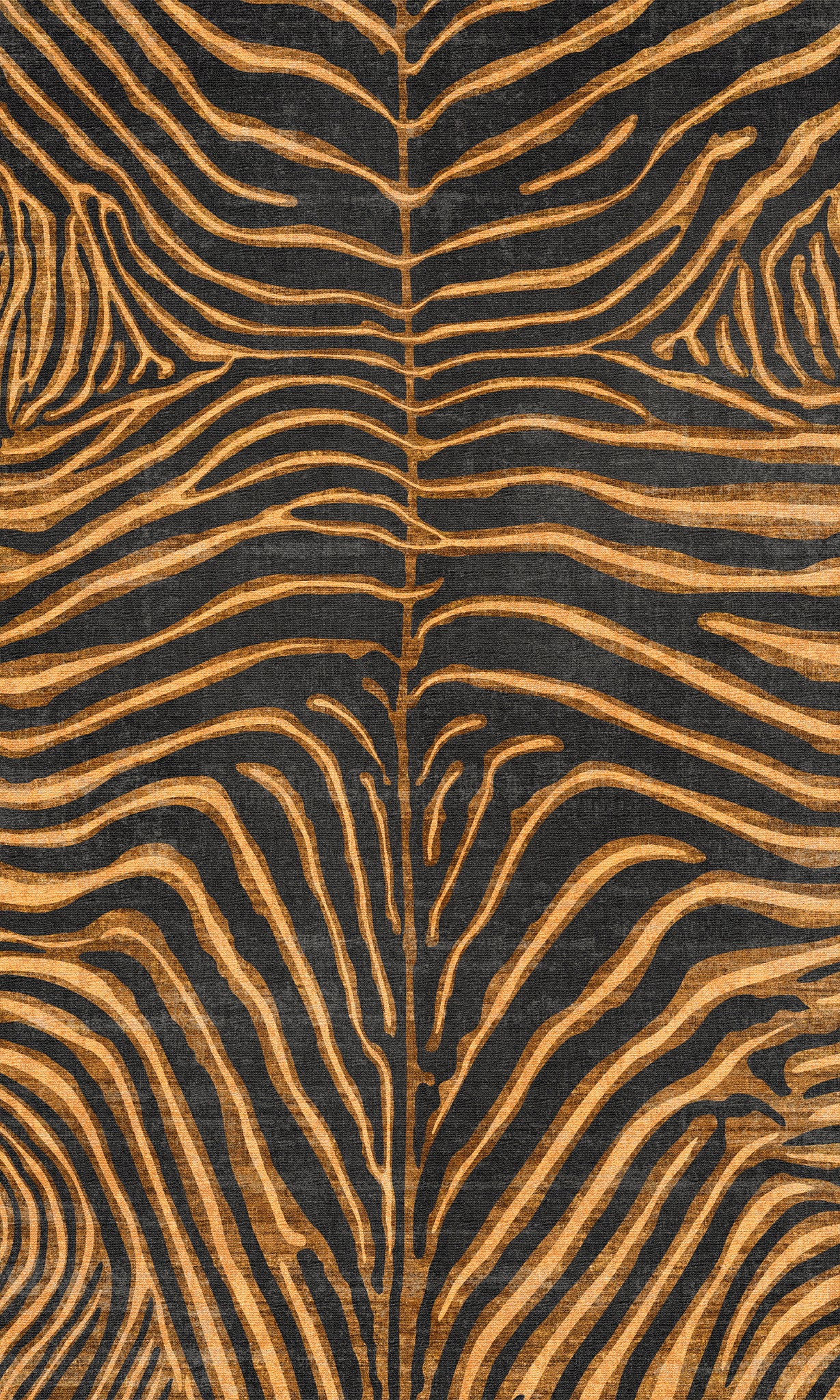 Lira Konstnärlig matta Zebra