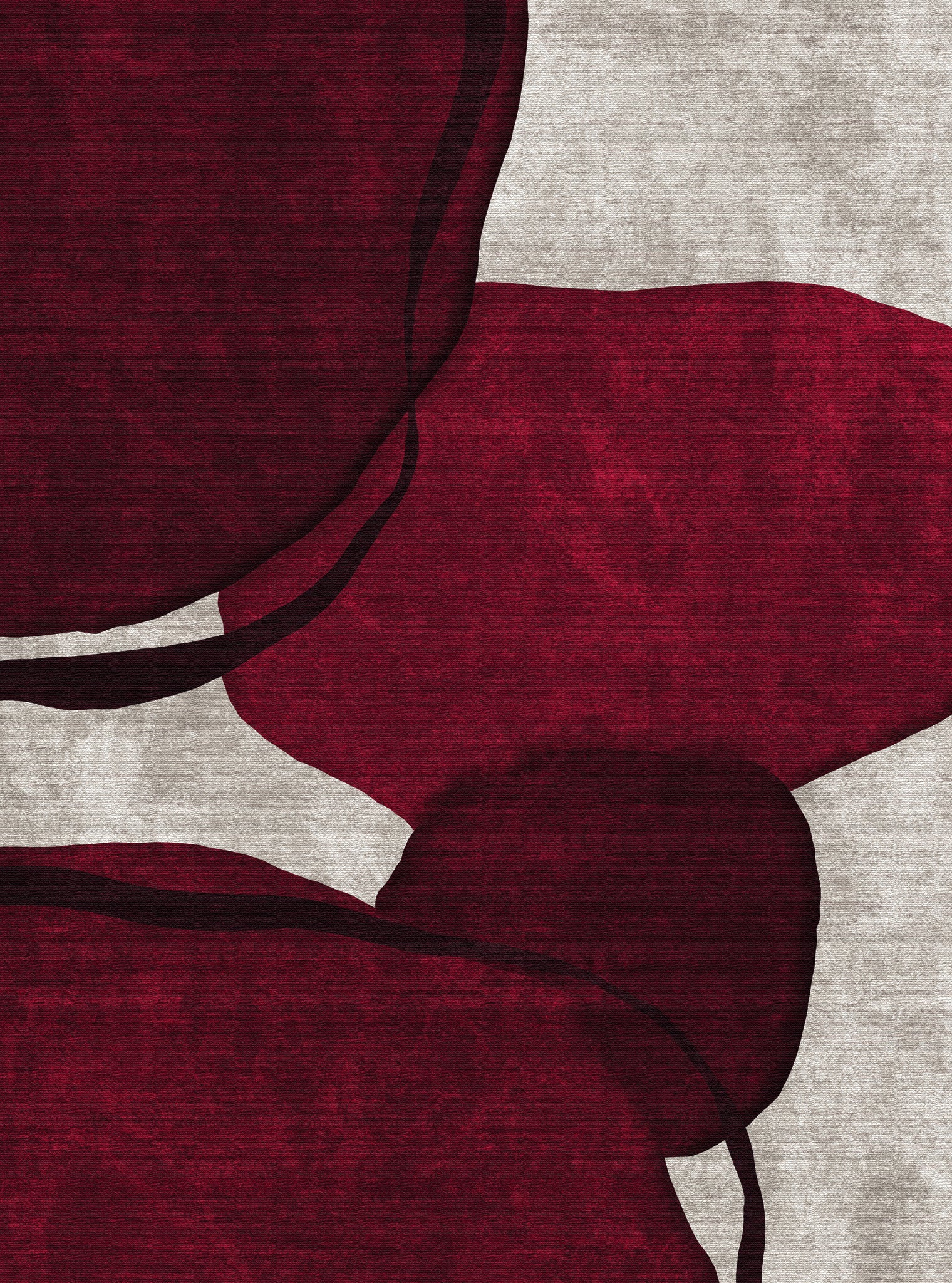 Gemma Abstrakt form-tæppe