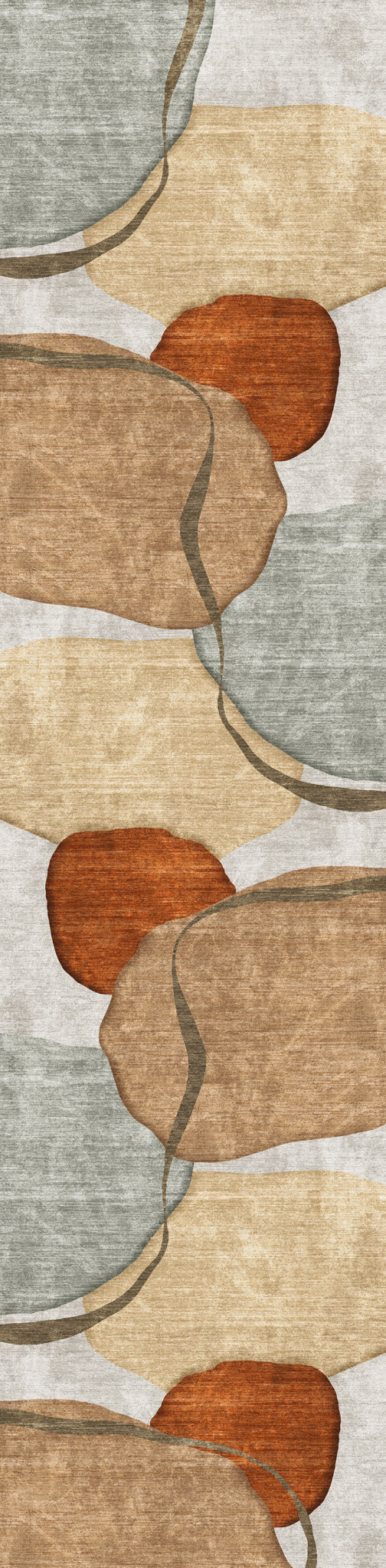 Gemma Abstrakt form-tæppe