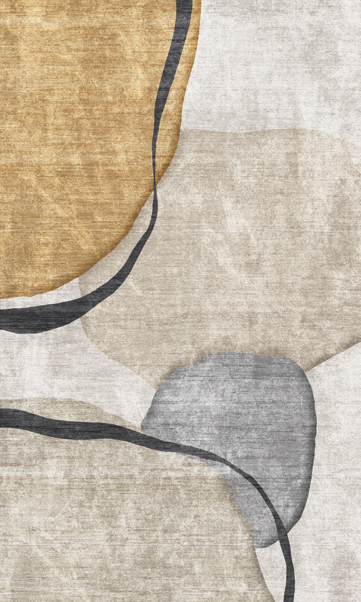 Gemma Килим с абстрактна форма