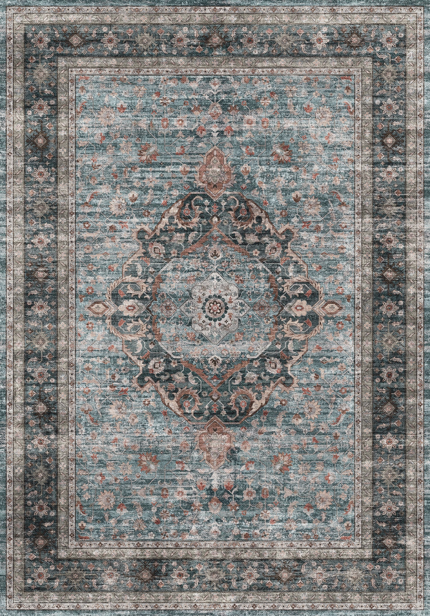 Leona Persian Medallion Rug