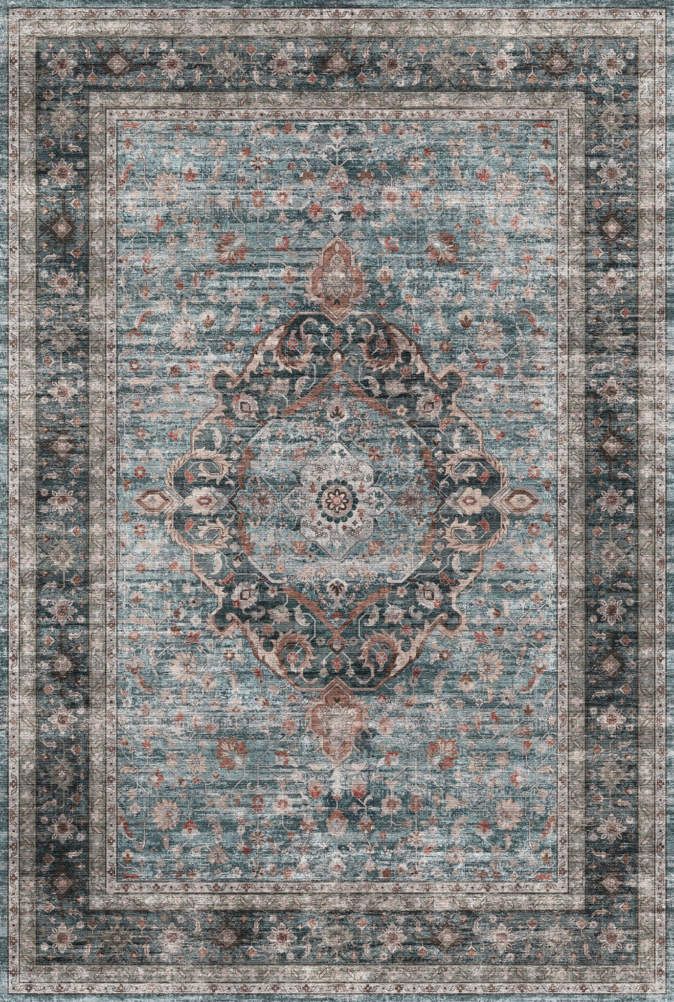 Leona Persian Medallion Rug