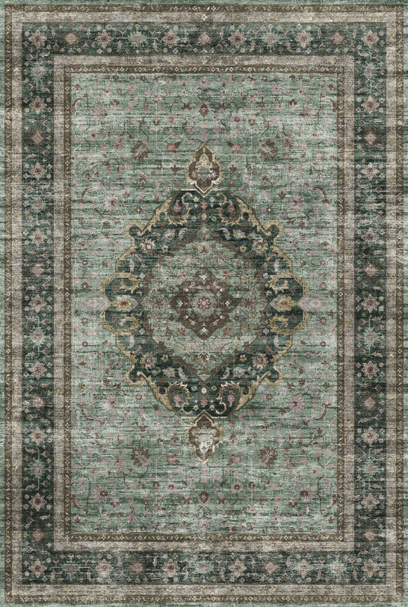 Leona Perski dywan z medalionem