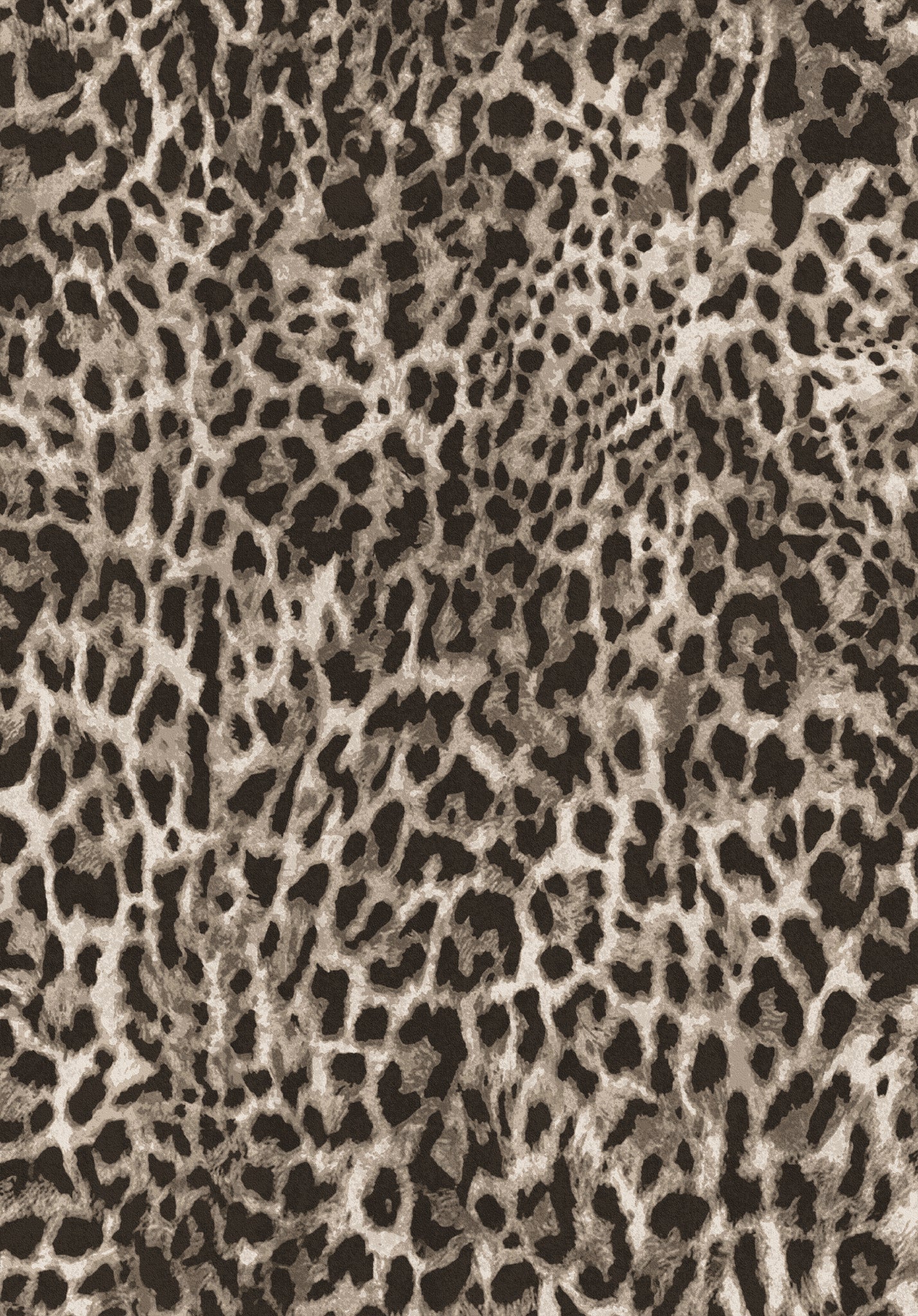 Cassie Tapis moderne à texture animale