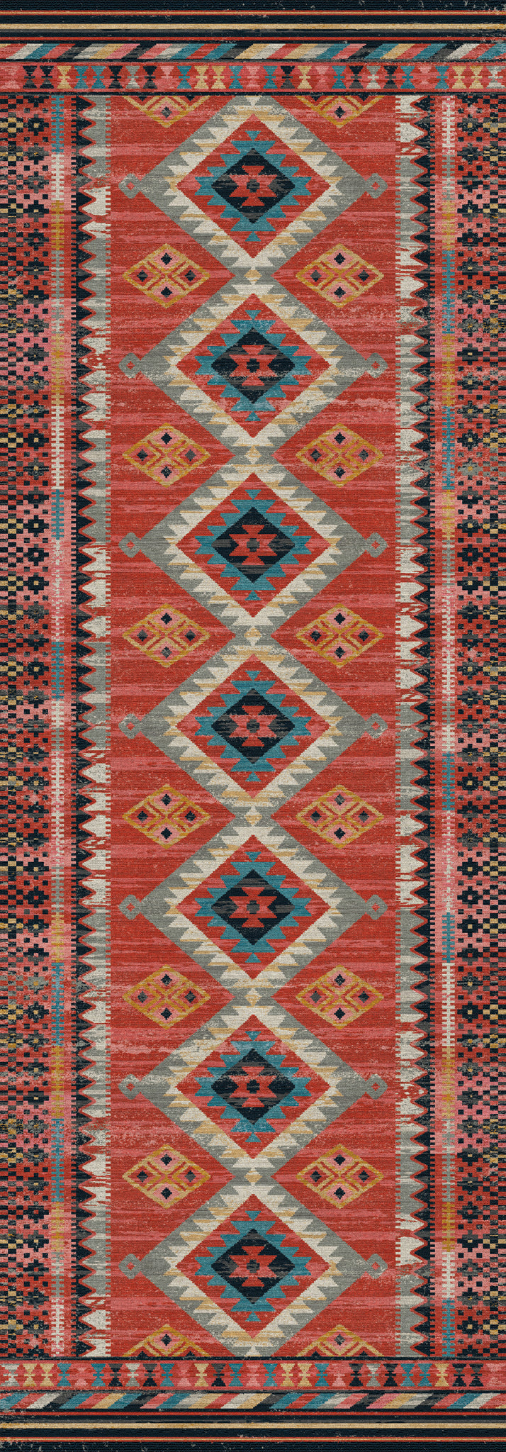 Suri Tribal Geometric Rug