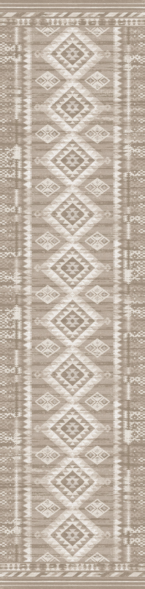 Suri Tribal Geometric Rug