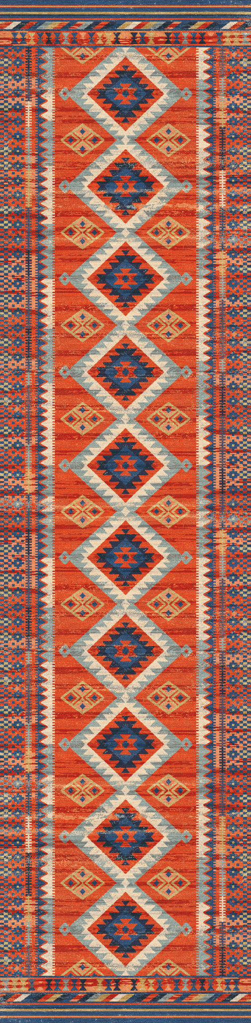Suri Tribal Geometric Rug