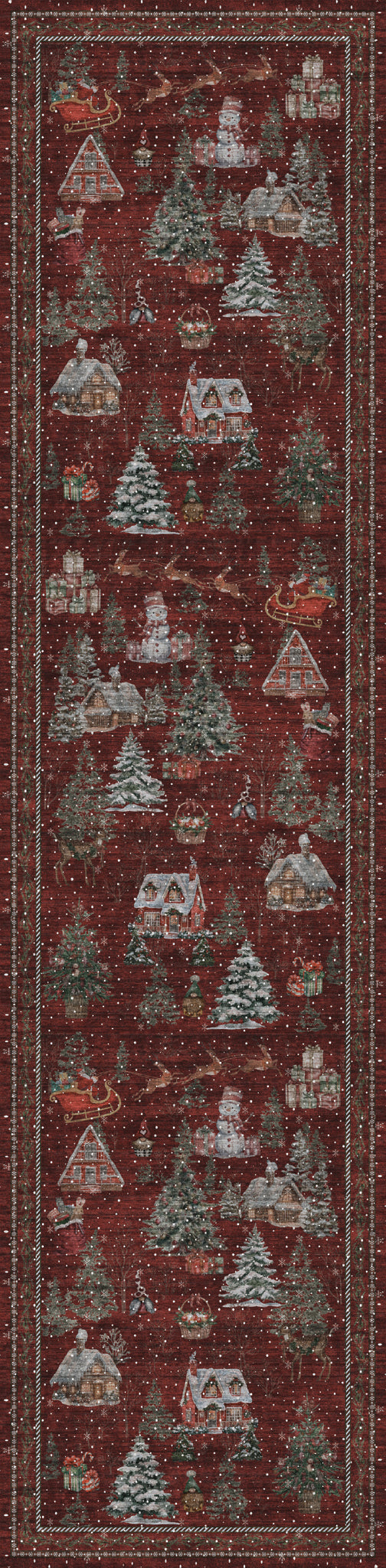 Merry Килим за коледно село