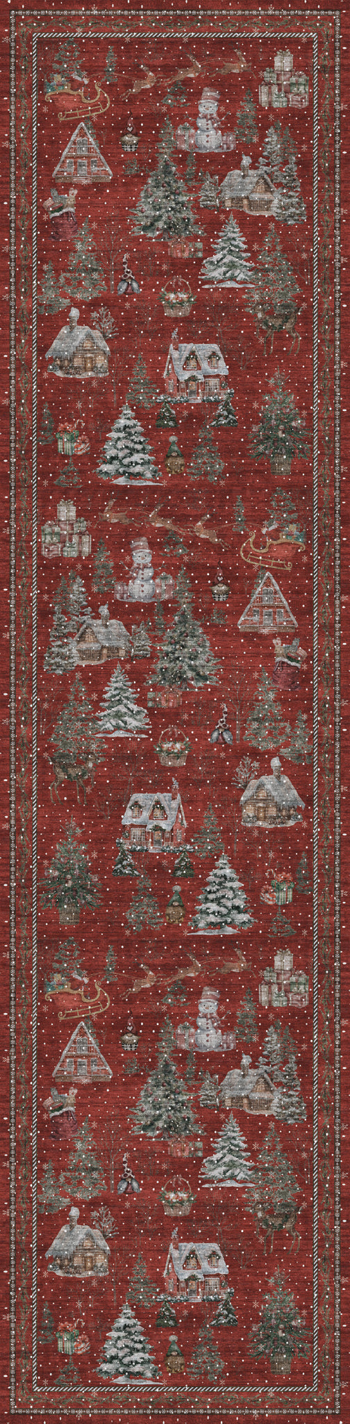 Merry Килим за коледно село