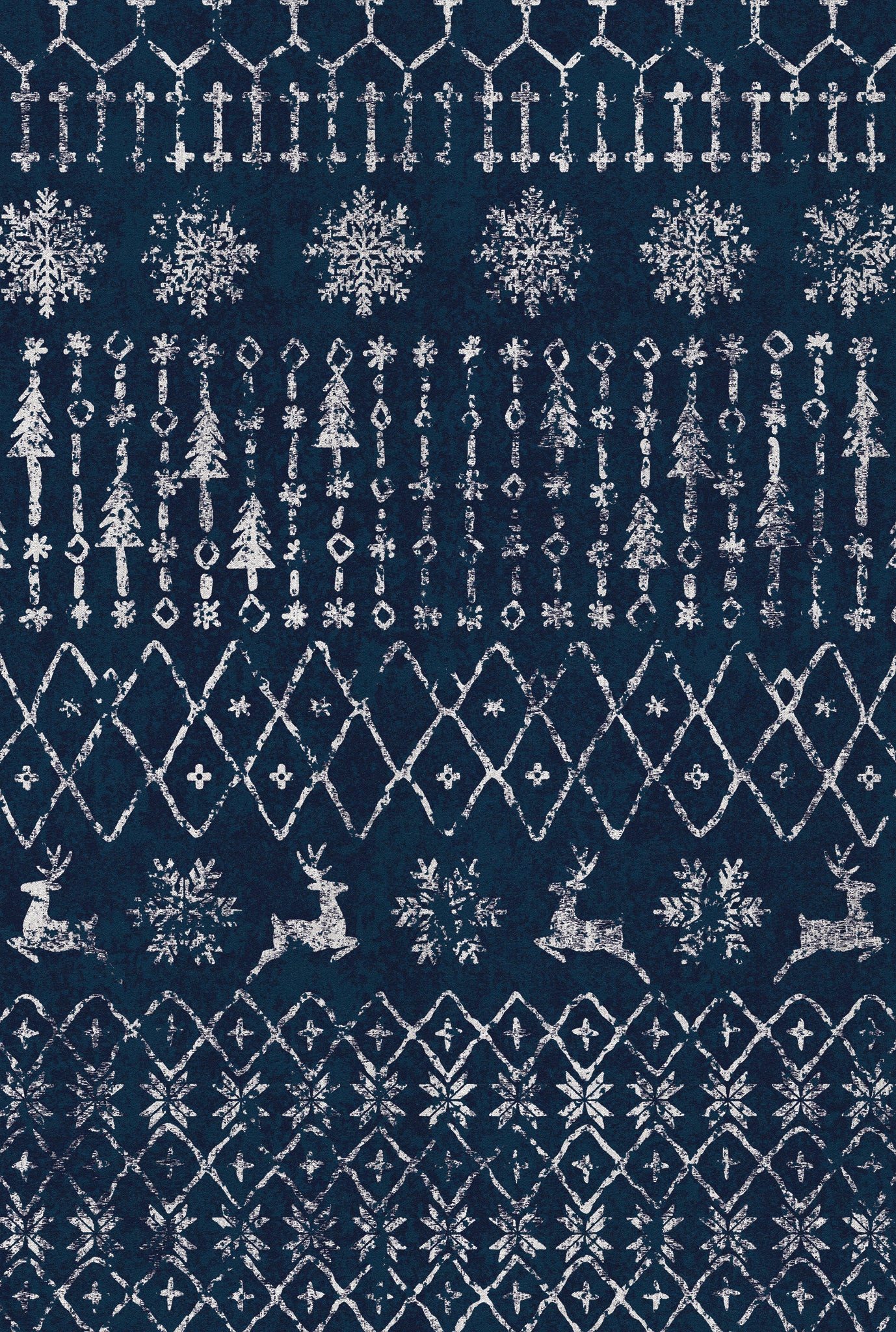 Elsie Килим с коледен модел