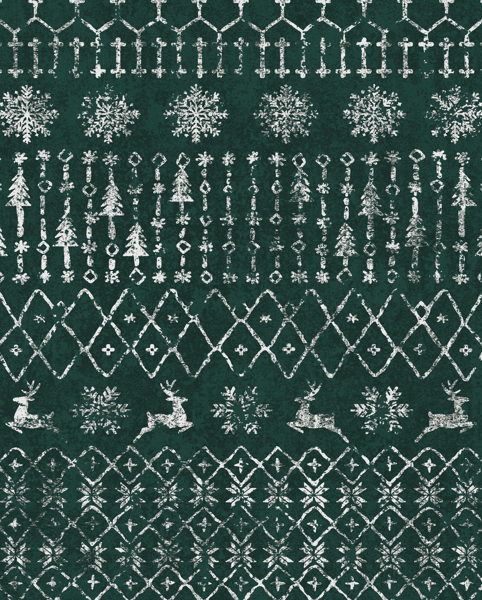 Elsie Килим с коледен модел