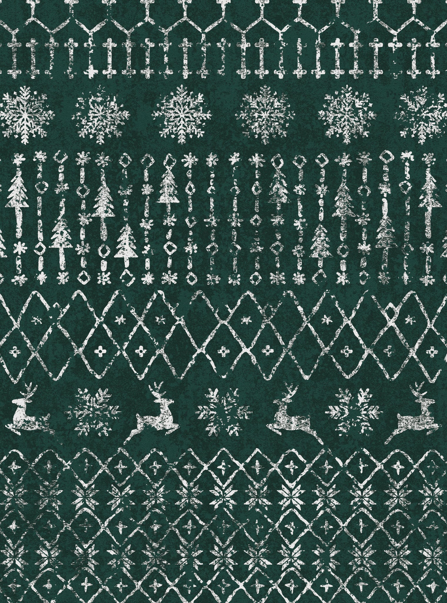 Elsie Килим с коледен модел