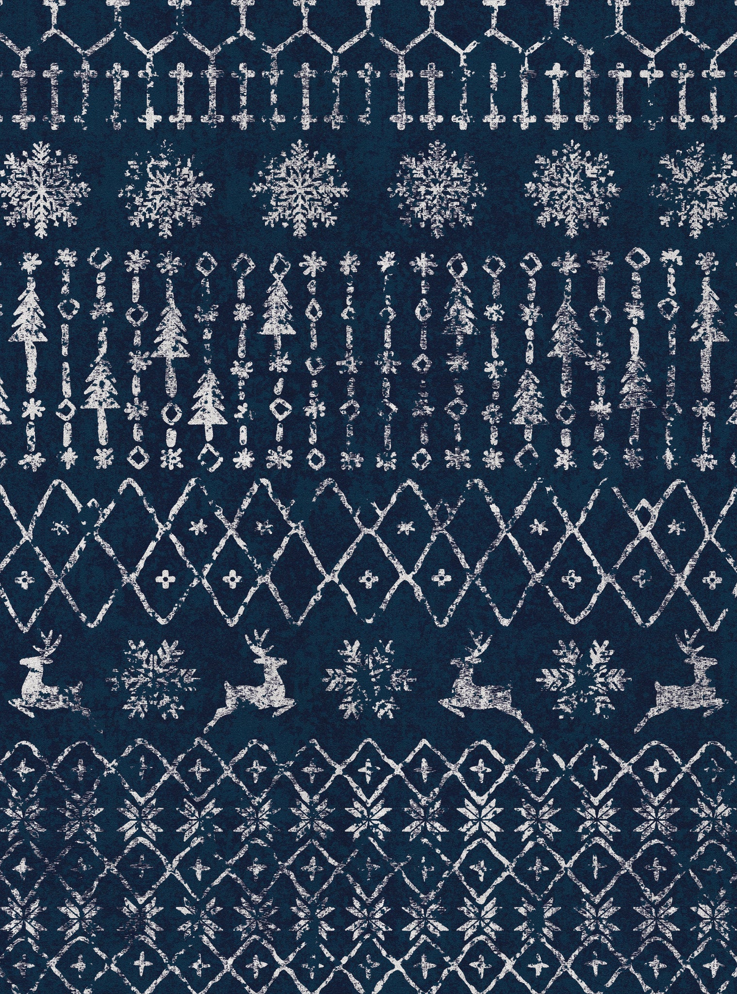 Elsie Килим с коледен модел