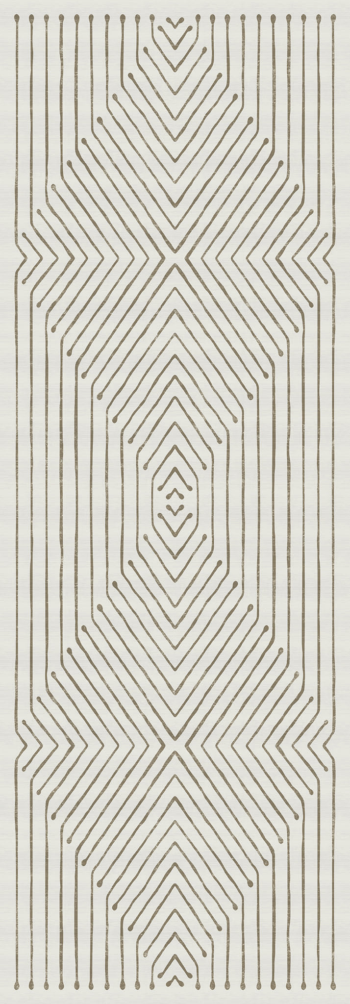 Aira Geometriskt Linjemönster Matta