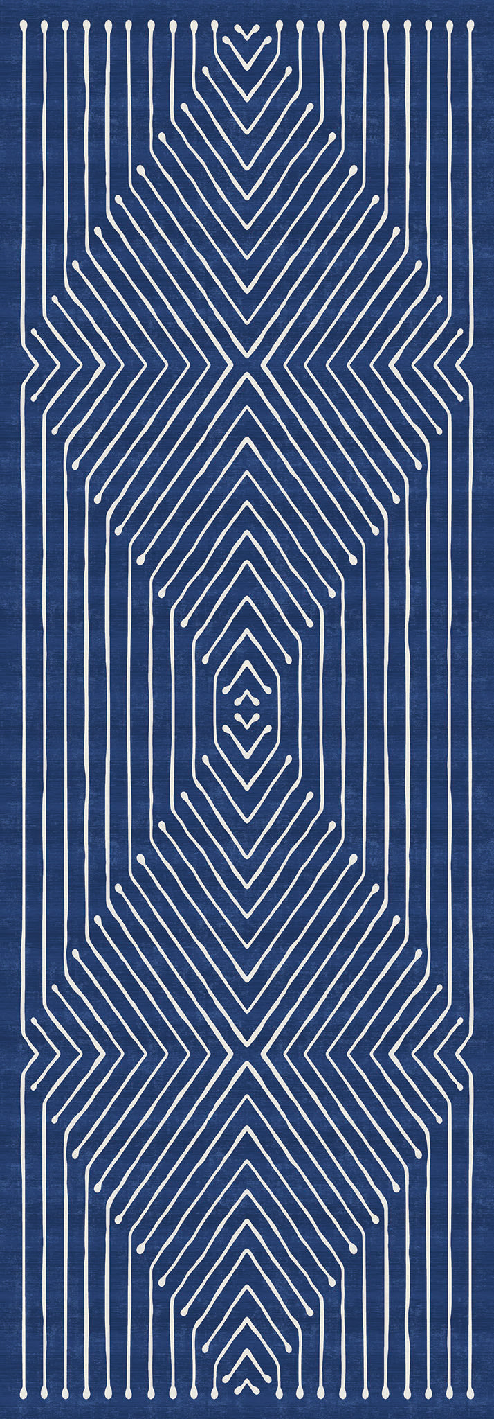 Aira Tappeto con Motivo Lineare Geometrico