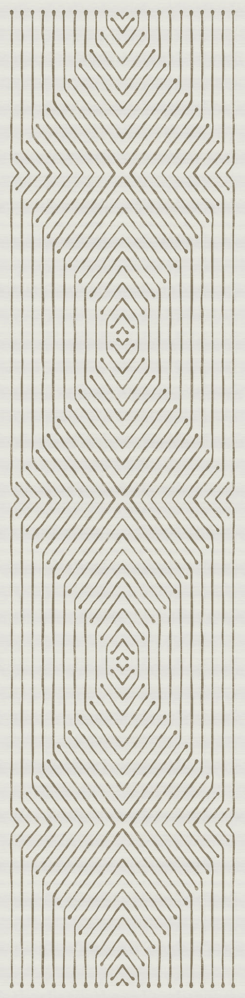 Aira Geometriskt Linjemönster Matta