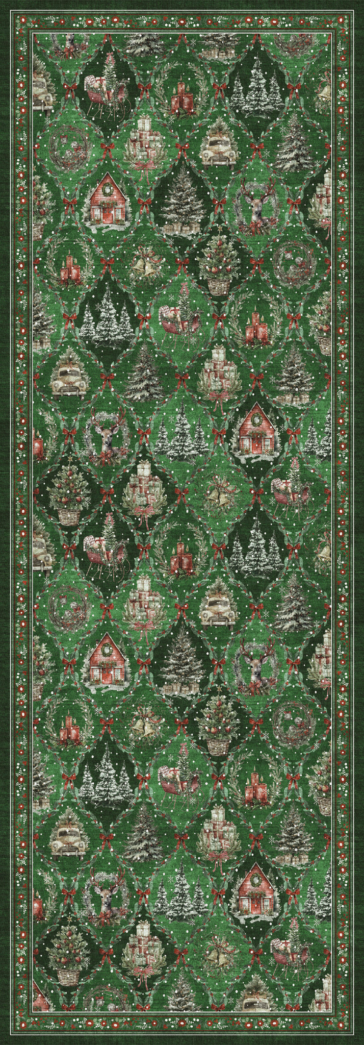 Jovie Коледен килим за къщички
