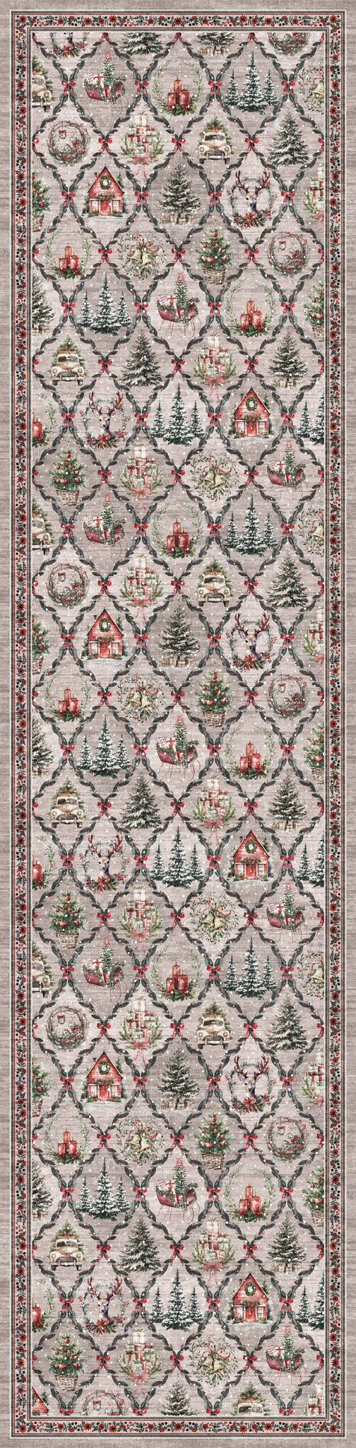 Jovie Коледен килим за къщички