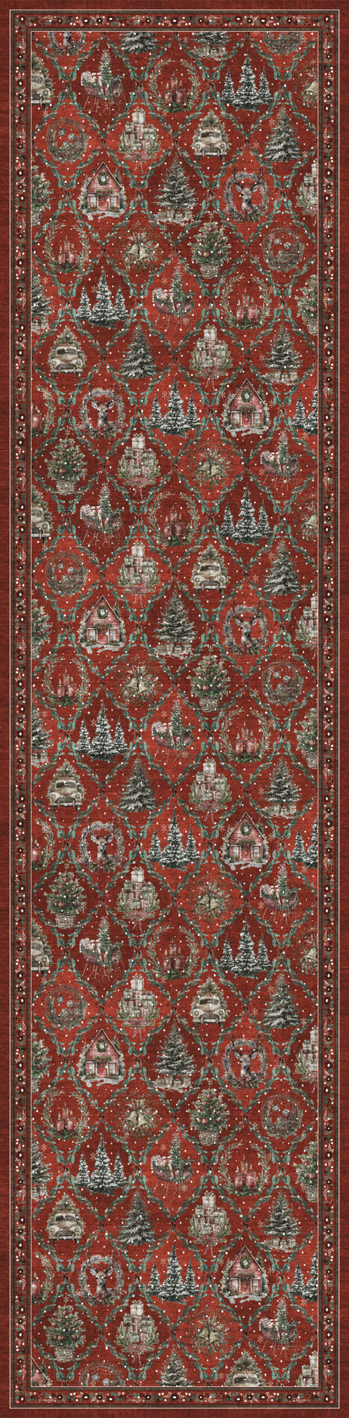 Jovie Коледен килим за къщички