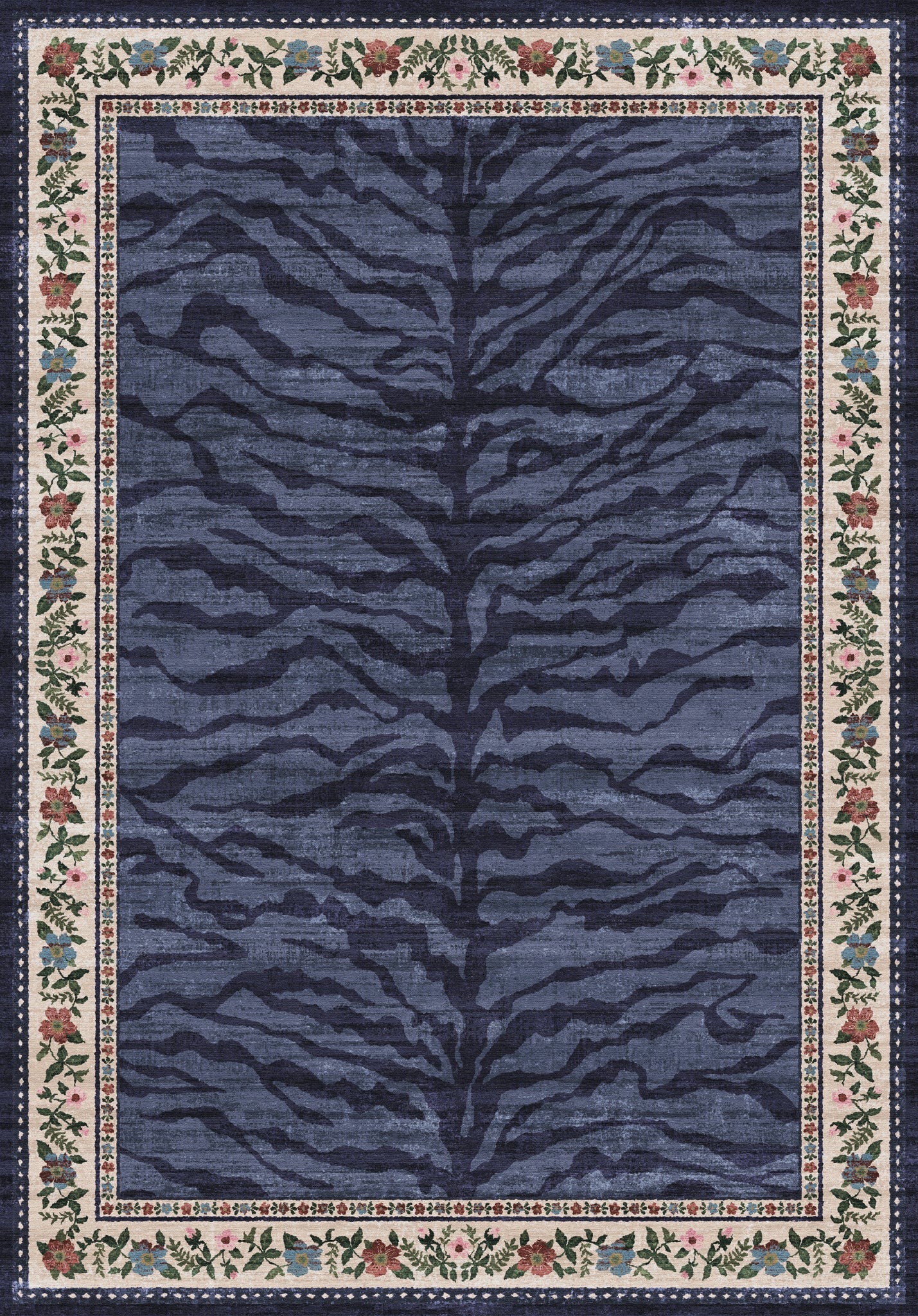Ludvic Tapete Vintage Tiger Floral